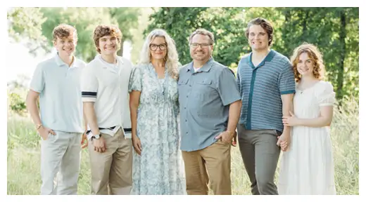 Chiropractor Flower Mound TX Shawn Blad With Family About